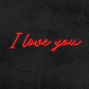 I love you - Néon LED