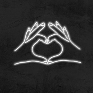 Mains Cœur - Néon LED