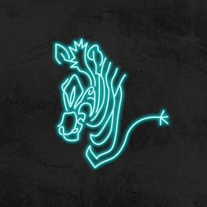 Zèbre - Néon LED