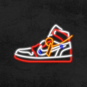 Air Jordan 1 Off White [Maxi Size]- Sneakers LED