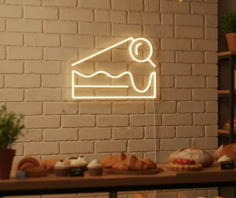 Gateau neon Led gâteau