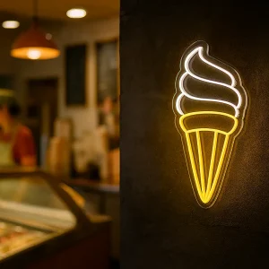 Glace italienne neon Led glace italienne