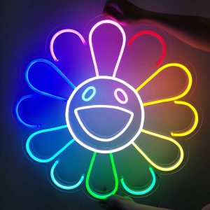 Flower par Takashi Murakami – Néon LED