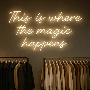 Neon sur mesure Neon pour magasin Neon pour boutique