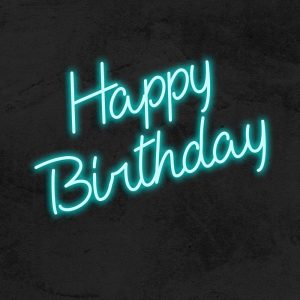Happy Birthday - Néon LED