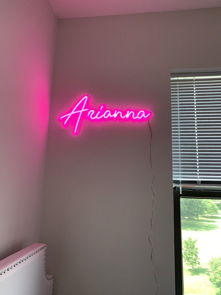 Neon LED Arianna Rose Chambre
