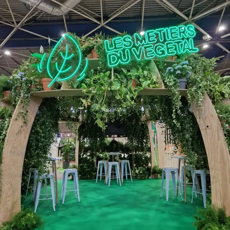 neon personnalisé led pour salon et stand