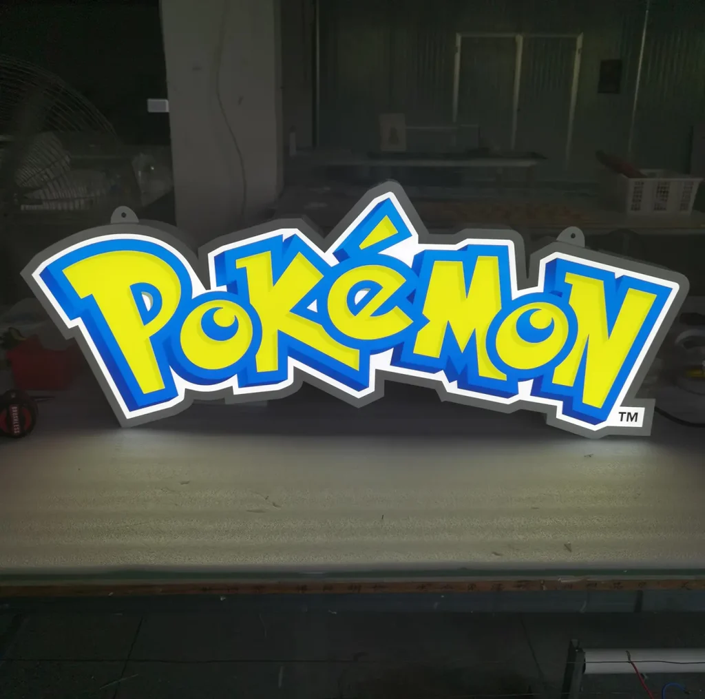 caisson lumineux pokemon