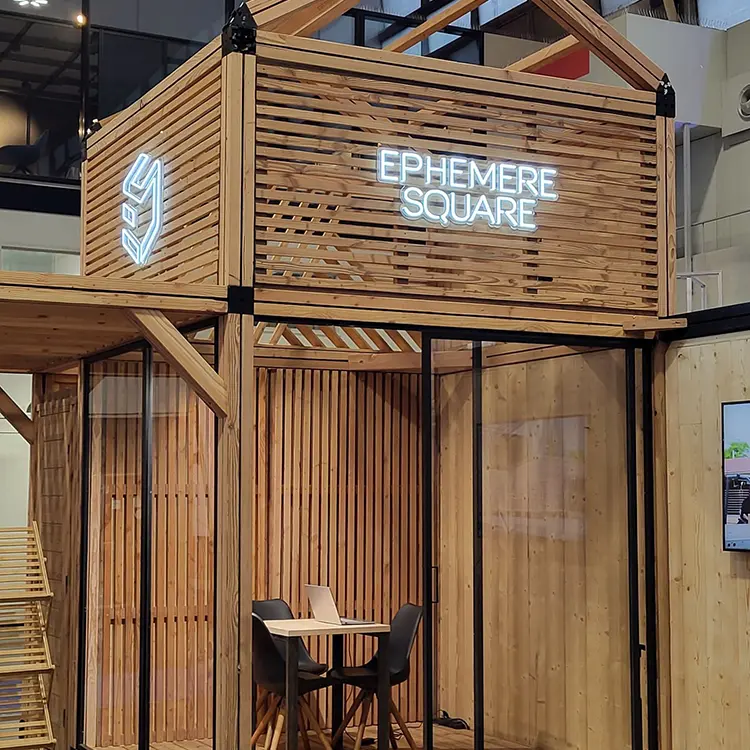 Néon LED pour stand et salon professionnel