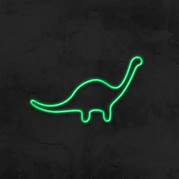 néon dinosaure led néon déco chambre enfant la maison du neon