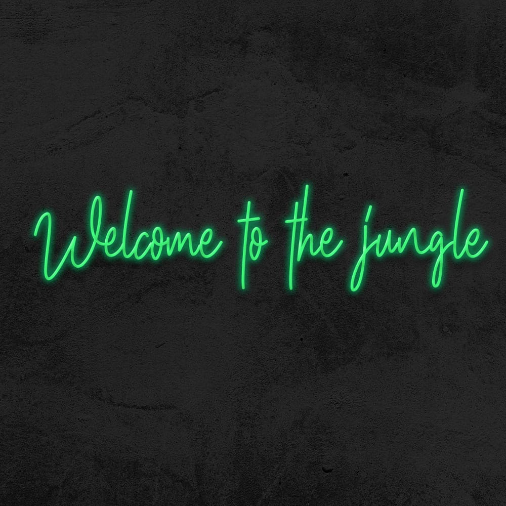 néon welcome to the jungle