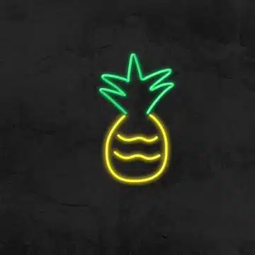 néon led ananas