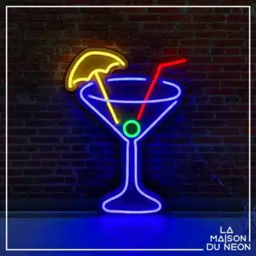 neon LED cocktail deco bar restaurant