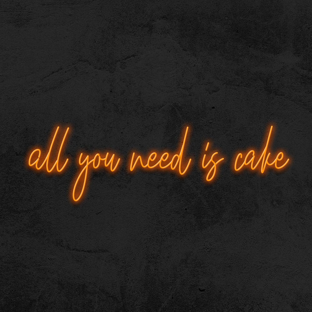 neon all you need is cake boulangerie patisserie la maison du néon